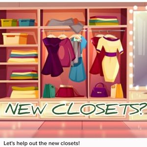 I’m a featured new closet!!